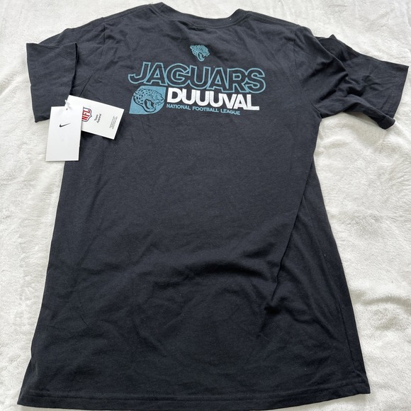 Nike Other - Jacksonville Jaguars Nike Tee Shirt Youth Large 14/16 Black Duuuval Football NEW